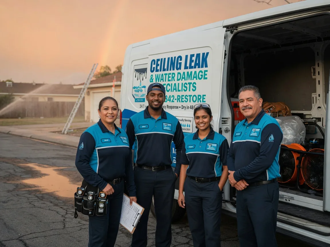 Ceiling Leak Cleanup company in Quincy, OH